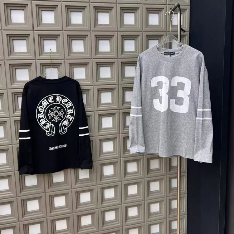 Chrome Hearts #33 Horseshoe Long Sleeve T-Shirt