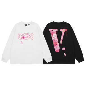 VLONE Big V Loose Heavyweight Crewneck Long Sleeve T-Shirt