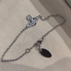 Fine Craft Vivienne Westwood Style Saturn Relief Bracelet Marinet*