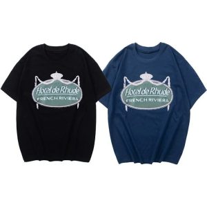 New JennieRH Crown Letter T-Shirt