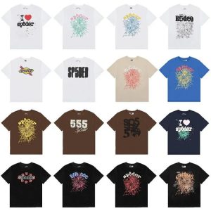 S-p5der Print T-Shirt