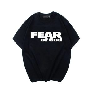 Street Jerry Style FEAR IS GONE Letter T-Shirt