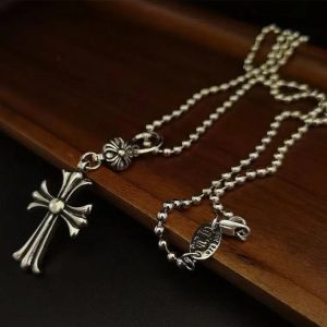 Chrome Hearts Vintage Cross Long Necklace