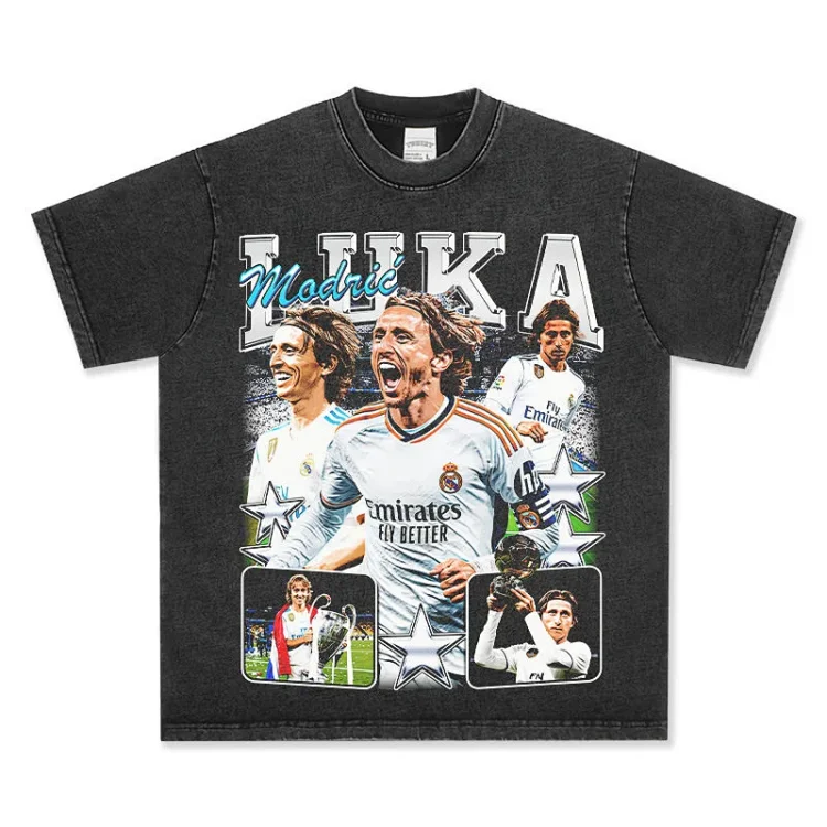 Luka Modric Iconic Moment Print T-Shirt