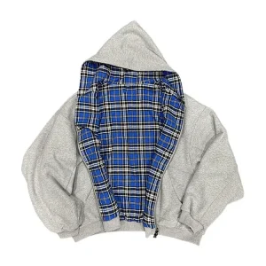 Reversible Zip-Up Hoodie Jacket