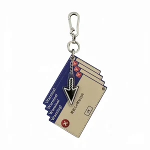 Creative Access Denied Popup Card Holder Keychain
