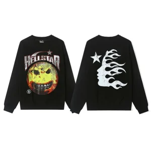Hellstar Printed Terry Hoodie