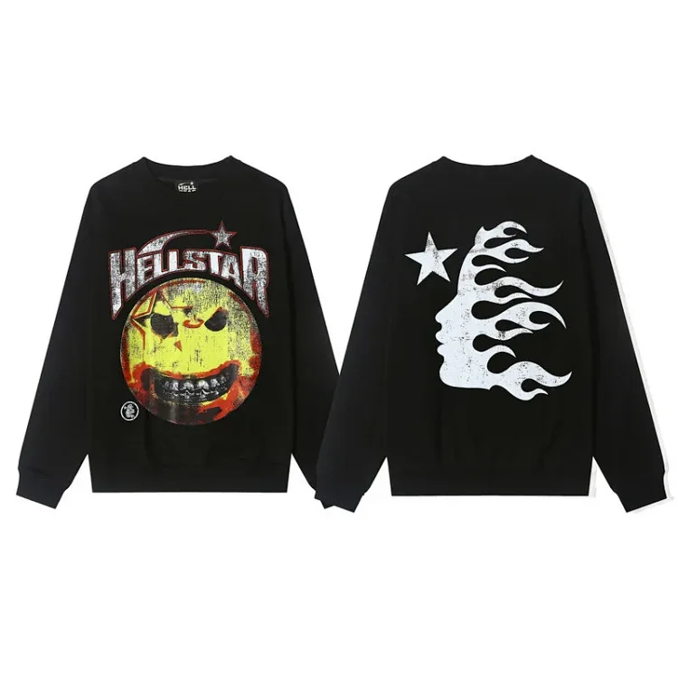 Hellstar Printed Terry Hoodie