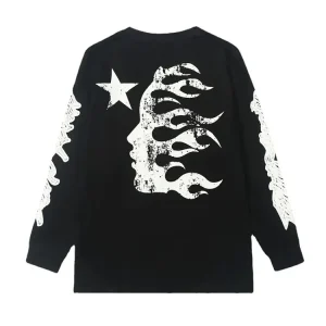 New Hellstar Side Goddess Printed Long Sleeve