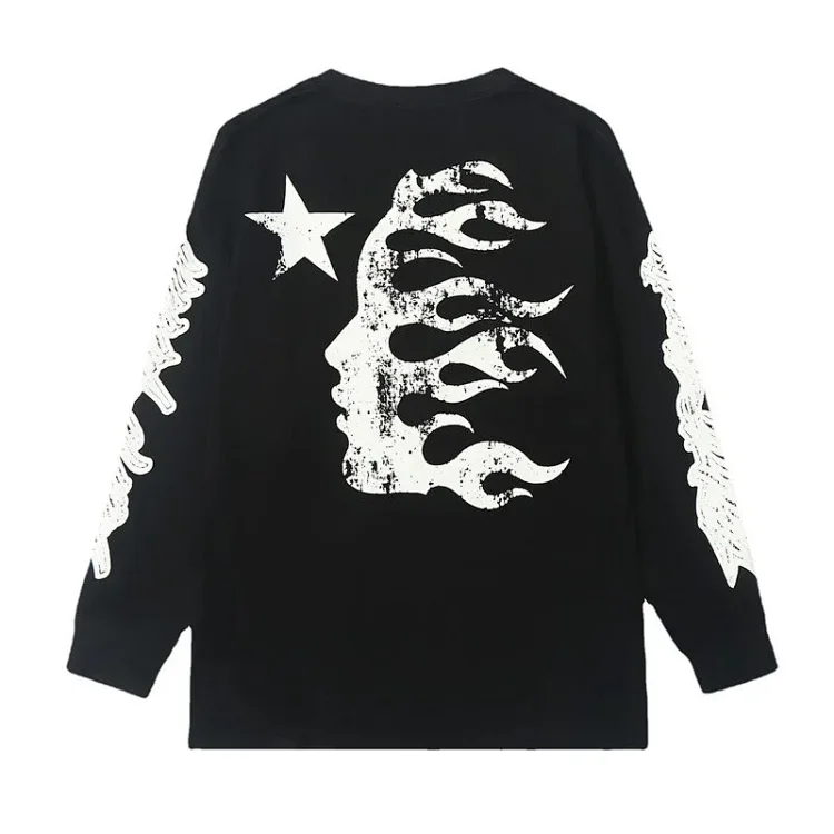 New Hellstar Side Goddess Printed Long Sleeve