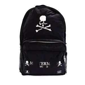 mastermind MMJ Embroidered Skull Backpack