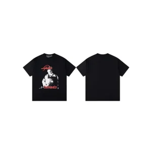 ERD Graffiti Print Casual T-Shirt