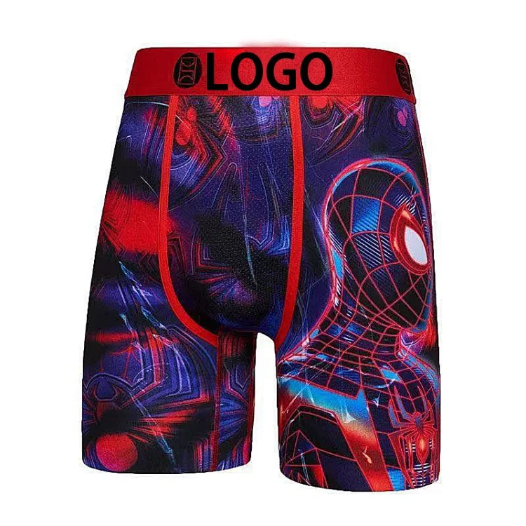 PSD Men's Printed Running Boxer Briefs