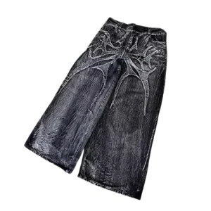 Gothic Street Loose-Fit Jeans