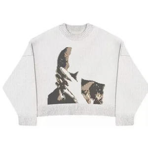 2026 Fall/Winter Loose Versatile Crew Neck Knit Sweater