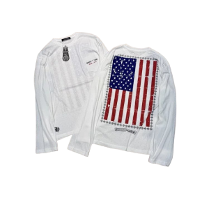 Chrome Hearts Pocket Sanskrit Print Long Sleeve