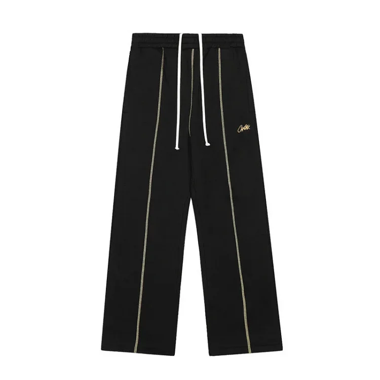 CORTEIZ Casual Drawstring Straight Leg Pants