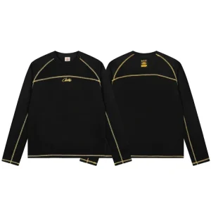 CORTEIZ Casual Letter Graphic Crewneck Long Sleeve