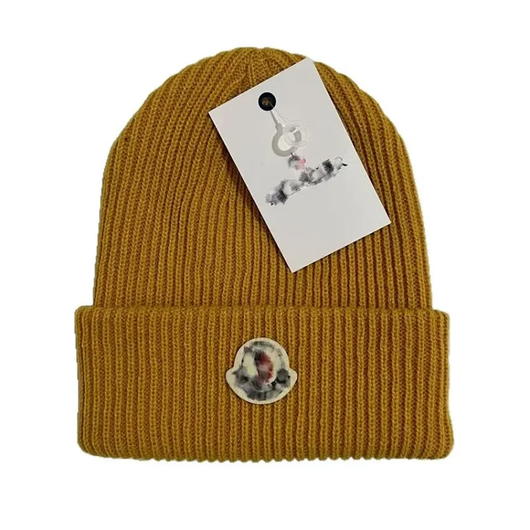 Streetwear Versatile Knit Cold-Proof Warm Beanie