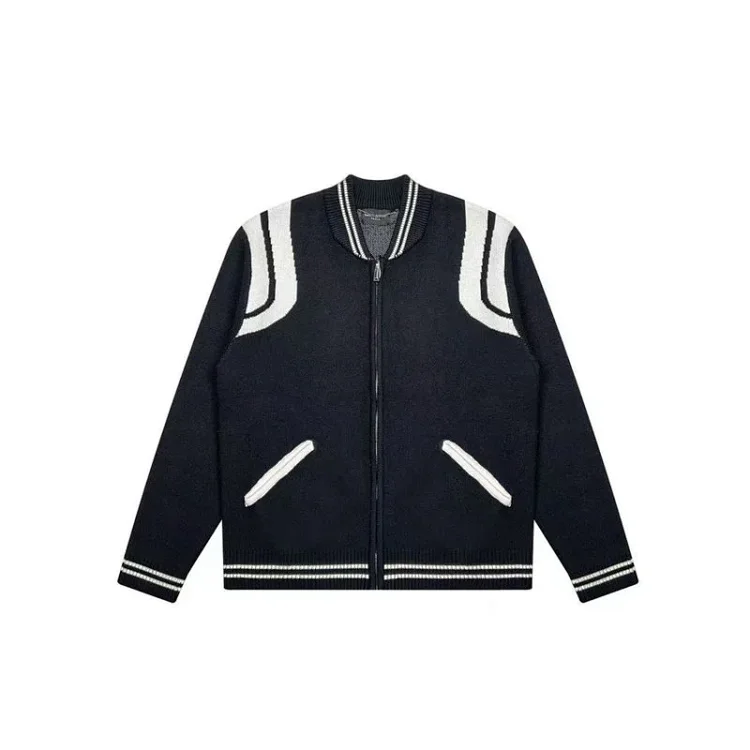 YSL New Wool Baseball Jacket