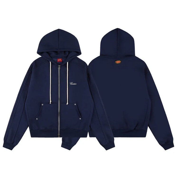 CORTEIZ Hip-Hop Zip-Up Hoodie