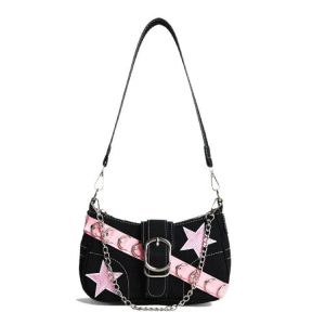2026 New Y2K Sweet Cool Matte Underarm Mini Bag