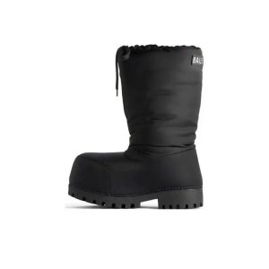 Winter New Anti-Slip Drawstring Chunky Warm Ankle Boots