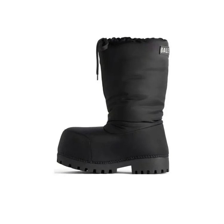 Winter New Anti-Slip Drawstring Chunky Warm Ankle Boots