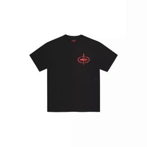 CORTEIZ Hip-Hop Print Mesh Short Sleeve T-Shirt