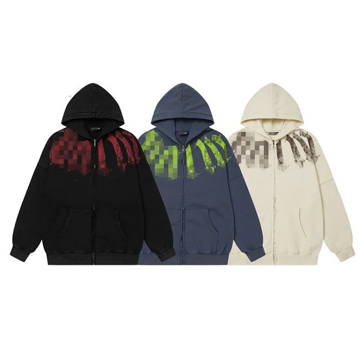 Palm Angels Print Hoodie