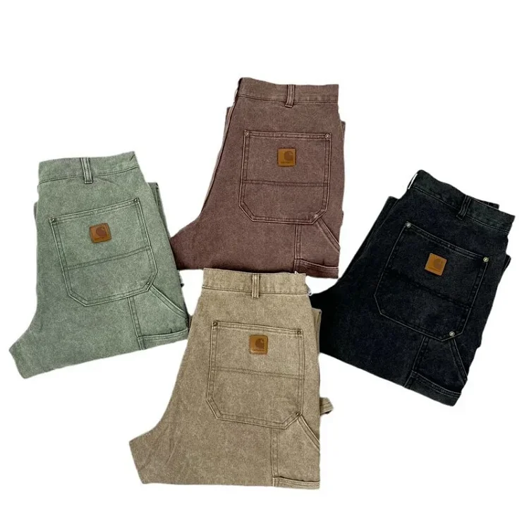 Carhartt B136 Washed Distressed Straight Cargo Pants