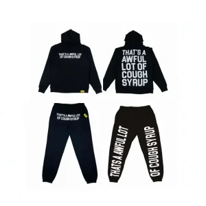 New Classic Letter Hoodie & Jogger Pants Set